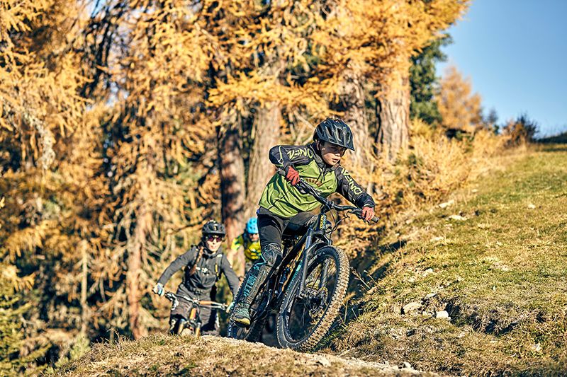 Mountainbiken am Zirbentrail