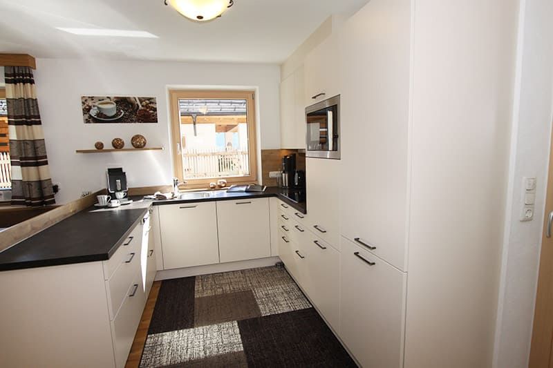 Kitchen in apartment Bergzeit Tyrol