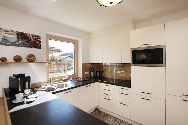 Kitchen in Apartment Bergzeit Tyrol