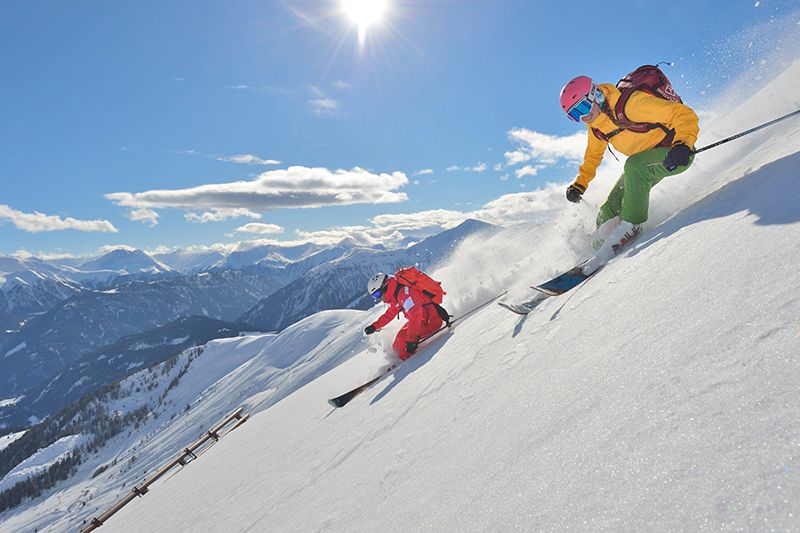 Freeriding in Serfaus Fiss Ladis 